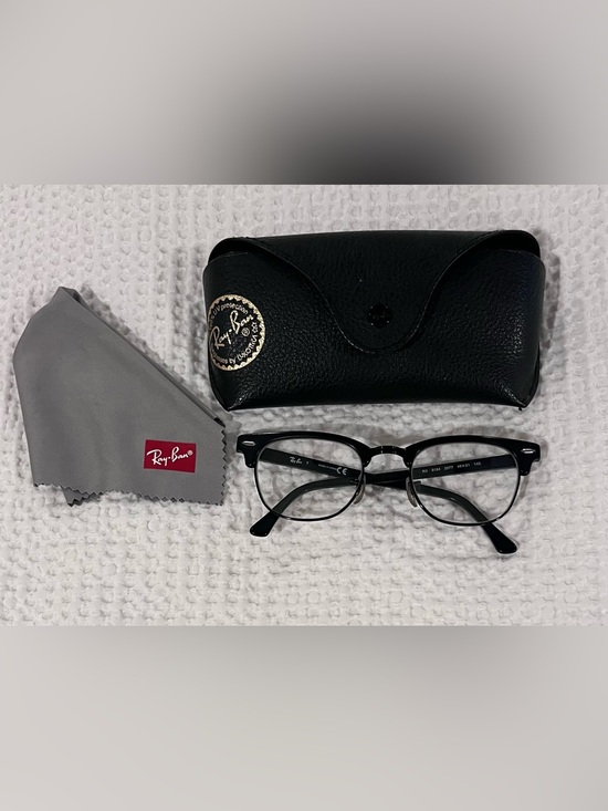 Ray-Ban Accessories - Ray-Ban Black Clubmaster Optical Glasses with Case